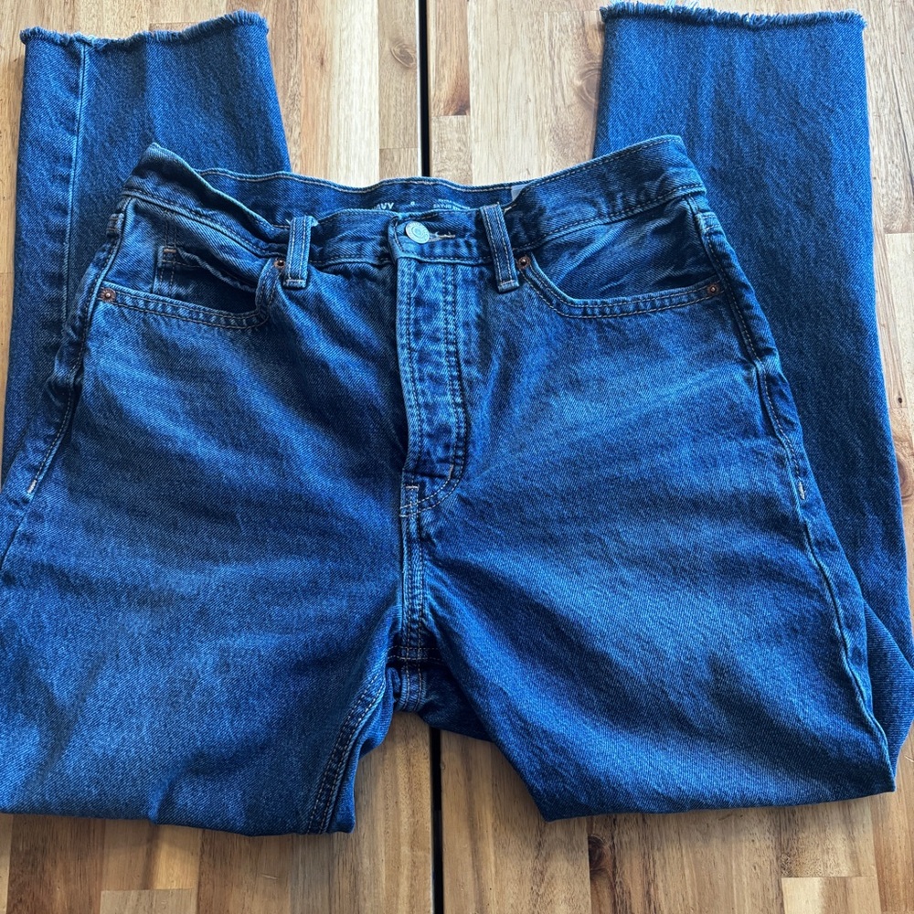 Old Navy Women's High Rise Jeans - Blue